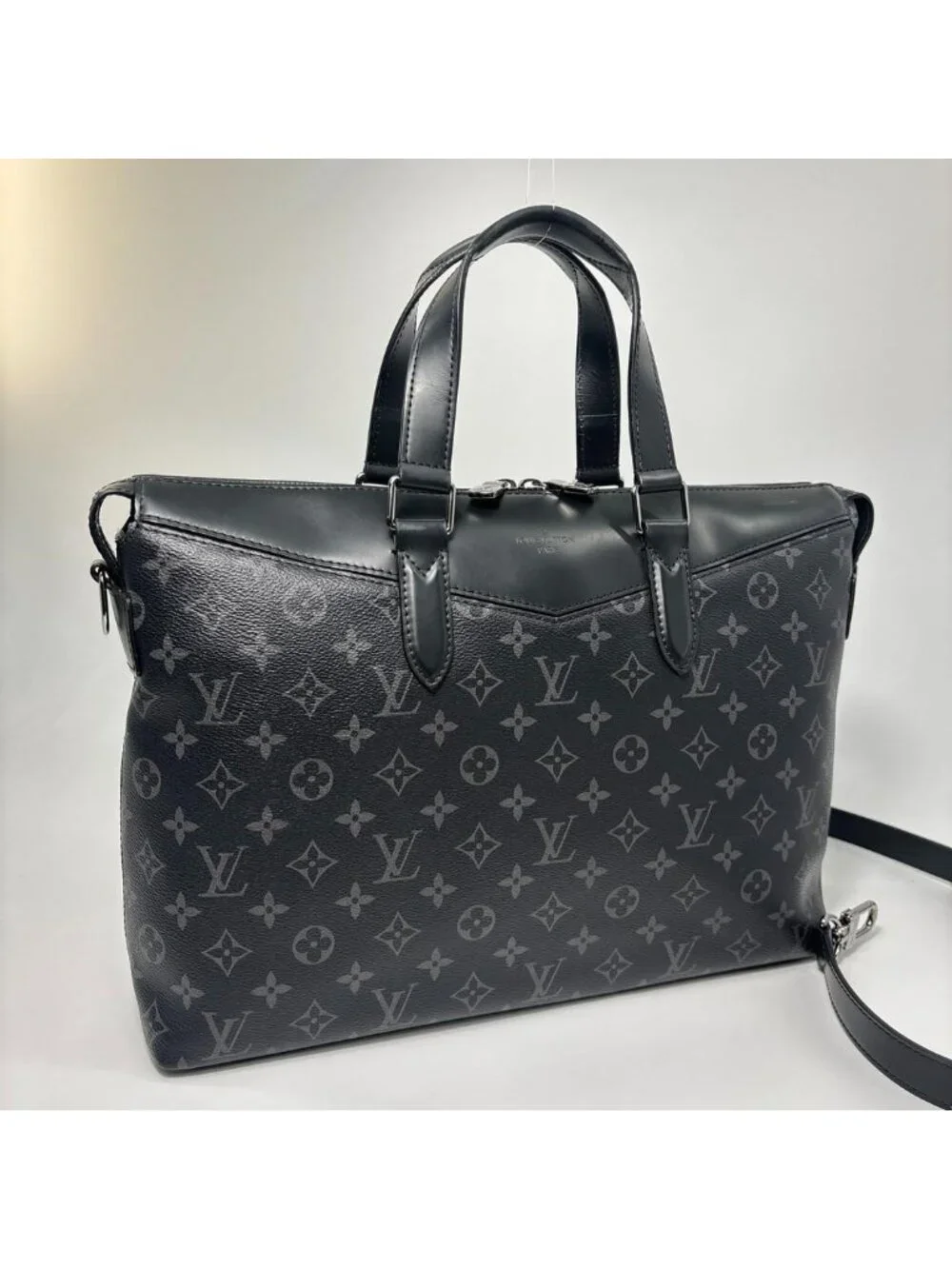 Louis Vuitton Super Explorer Monogram Eclipse Business Bag